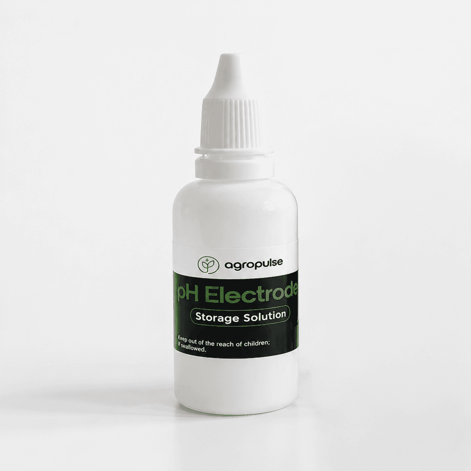Bote de solución de conservación para la sonda de pH de Agropulse, 30 ml